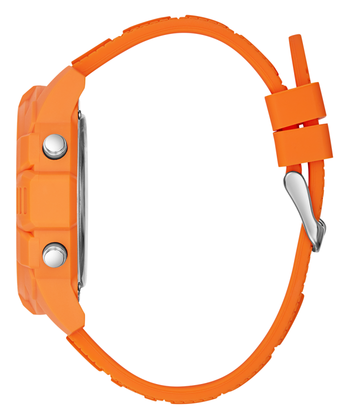 Orange Case Orange Silicone Watch large