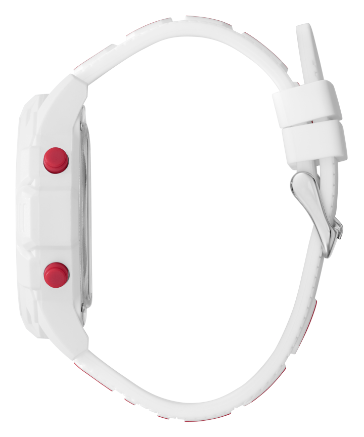 White Case White Silicone Watch large