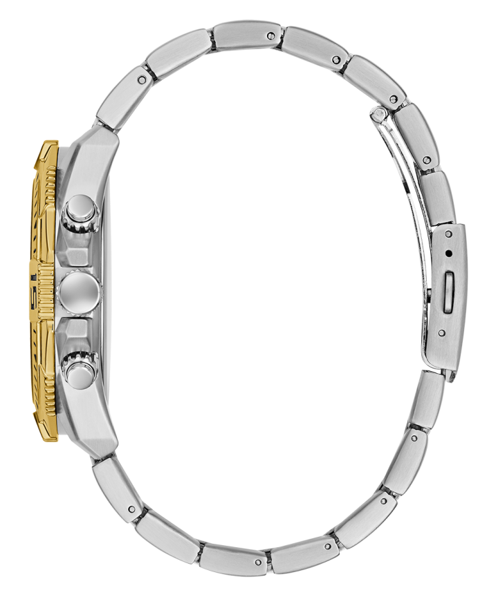 Silver Tone Case Silver Tone/Gold Tone Stainless Steel Watch large