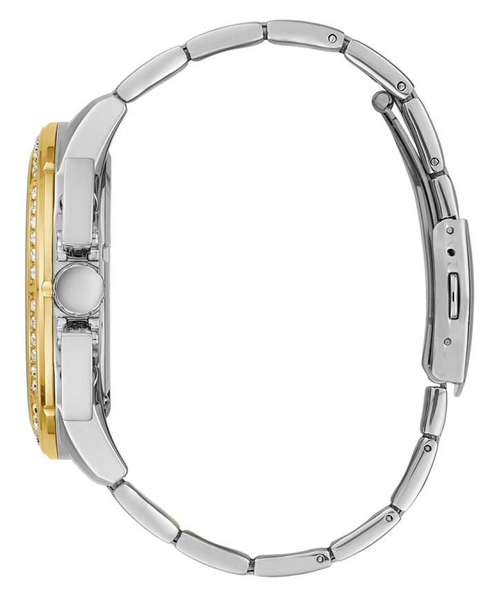 Silver Tone/Gold Tone Case Silver Tone/Gold Tone Stainless Steel Watch large