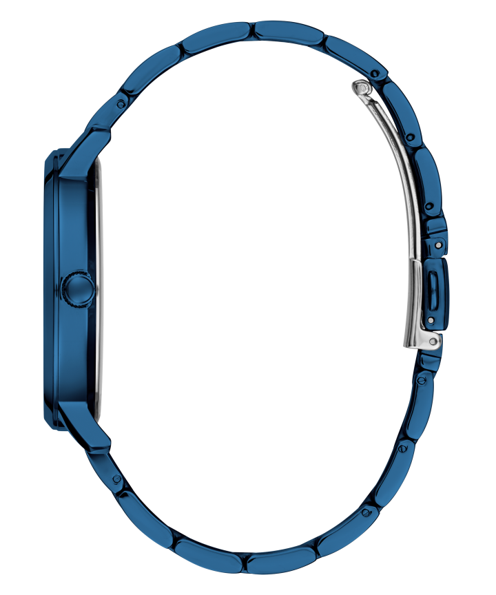 Blue Case Blue Stainless Steel Watch large