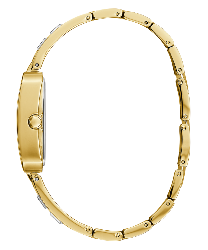 Gold Tone Case Gold Tone Stainless Steel Watch large