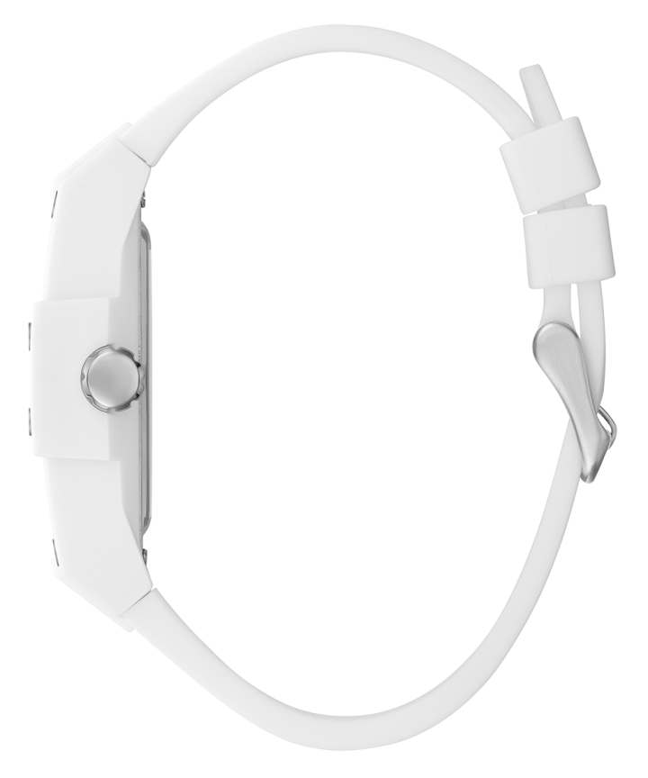 White Case White Silicone Watch large