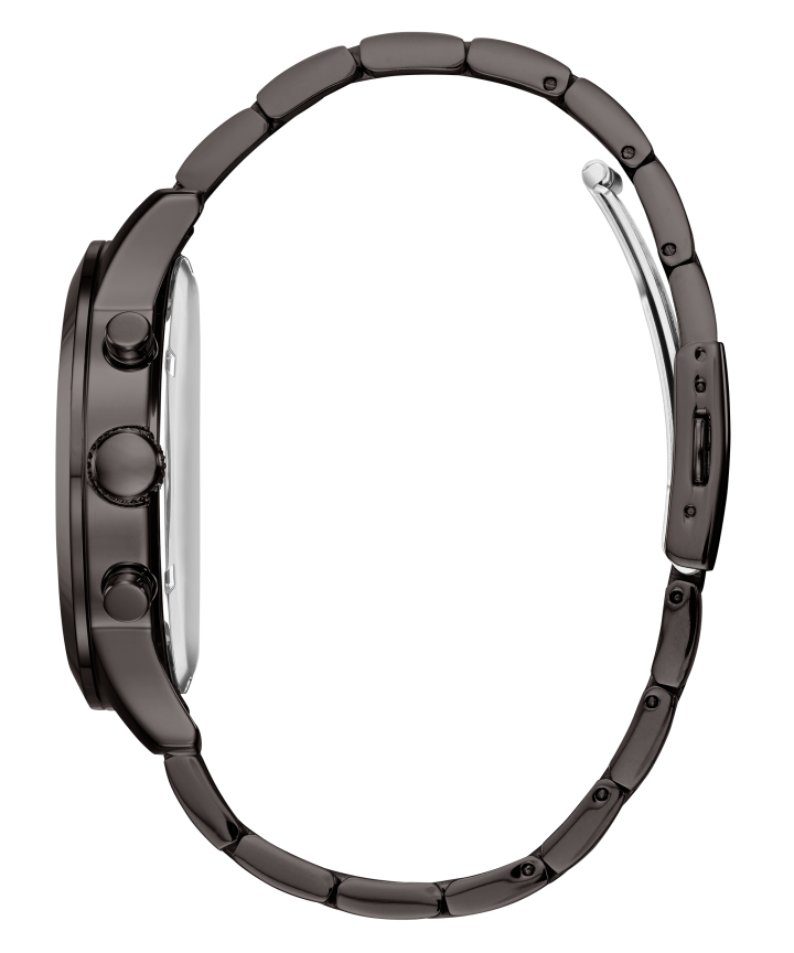 Gunmetal Case Gunmetal Stainless Steel Watch large