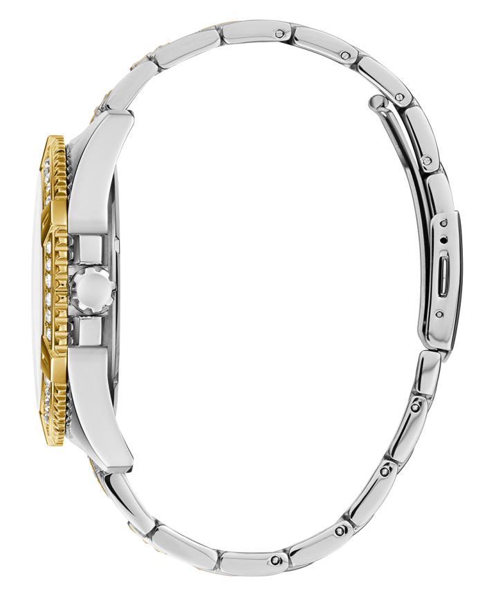 Silver Tone/Gold Tone Case Silver Tone/Gold Tone Stainless Steel Watch large