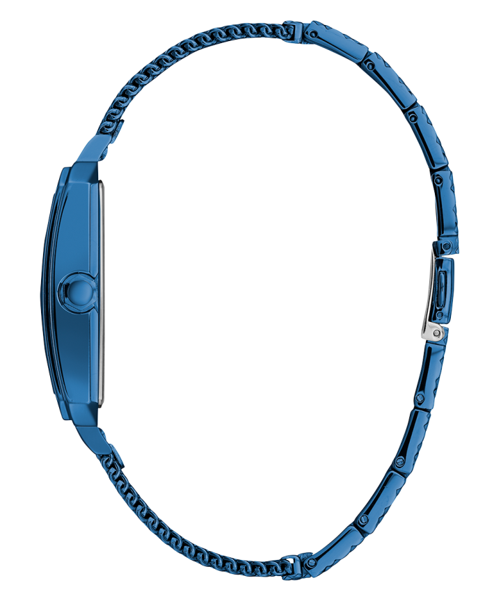 Blue Case Blue Stainless Steel Watch large