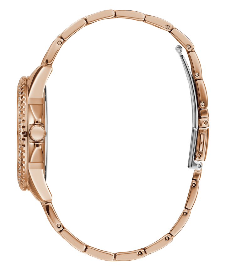 Rose Gold Tone Case Rose Gold Tone Stainless Steel Watch large