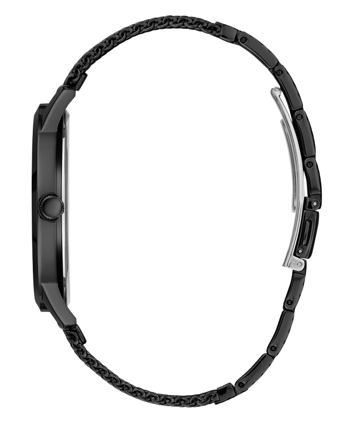 Black Case Black Stainless Steel/Mesh Watch large