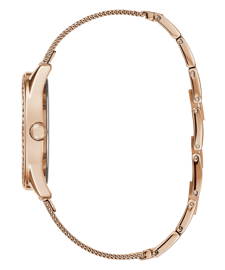 Rose Gold Tone Case Rose Gold Tone Mesh Watch large