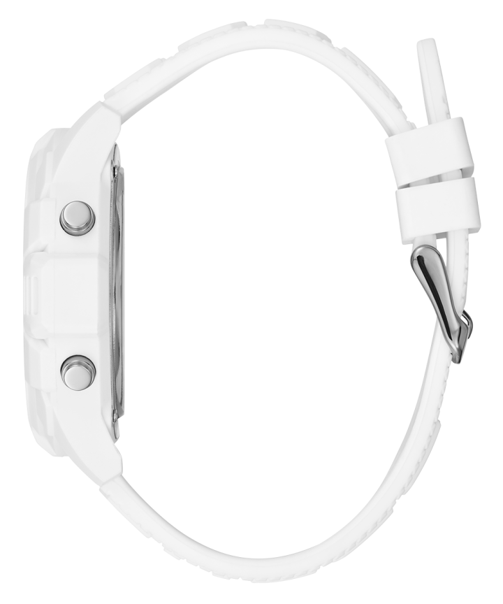 White Case White Silicone Watch large