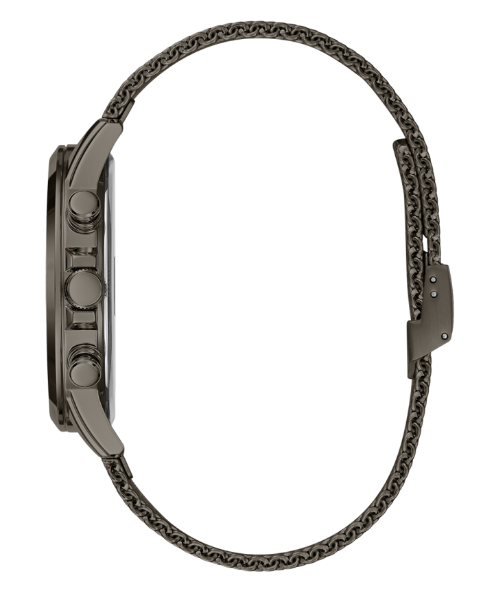 Gunmetal Case Gunmetal Stainless Steel/Mesh Watch large