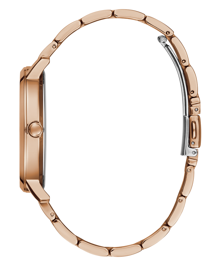 Rose Gold Tone Case Gold Tone Stainless Steel Watch large