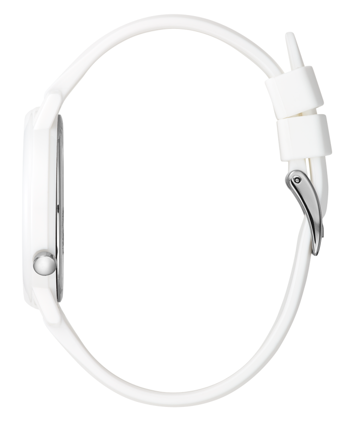 White Case White Silicone Watch large