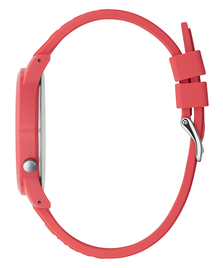 Pink Case Pink Silicone Watch large