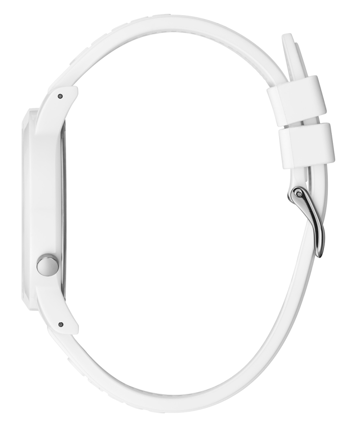 White Case White Silicone Watch large