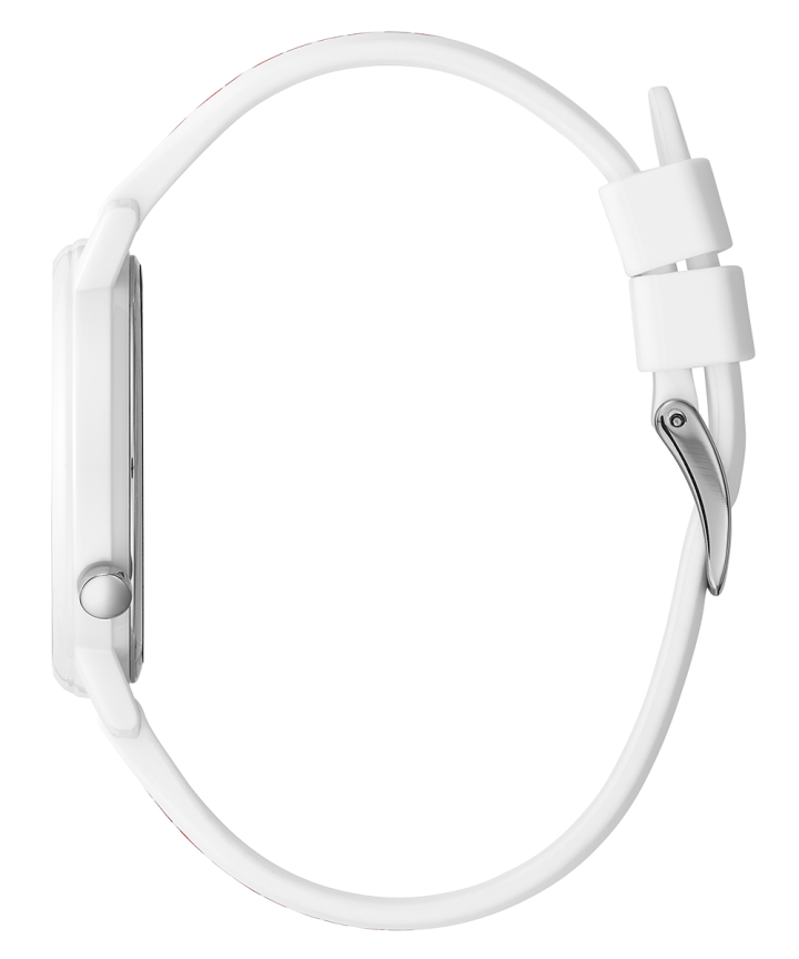 White Case White Silicone Watch large