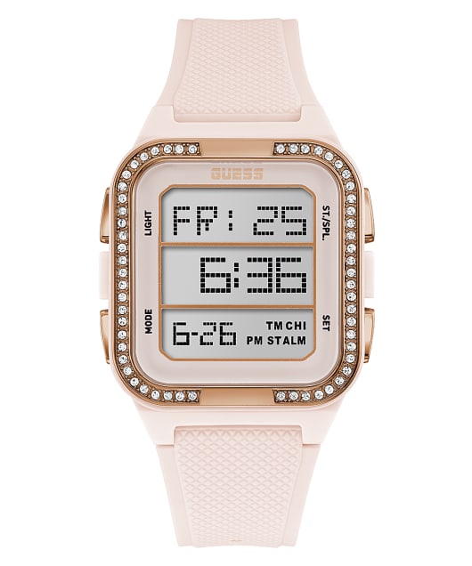gold digital watch women's