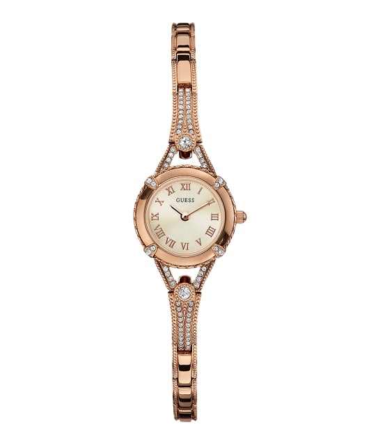 Womens Metal Bracelet Watches Guess Silver Watches For Women