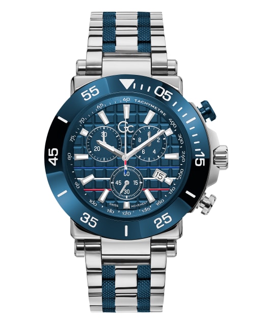 Gc Urbancode Silver Rose Gold Mens Watch Gc Watches