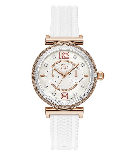 Gc Starlight Large Size Silicone Guess Watches
