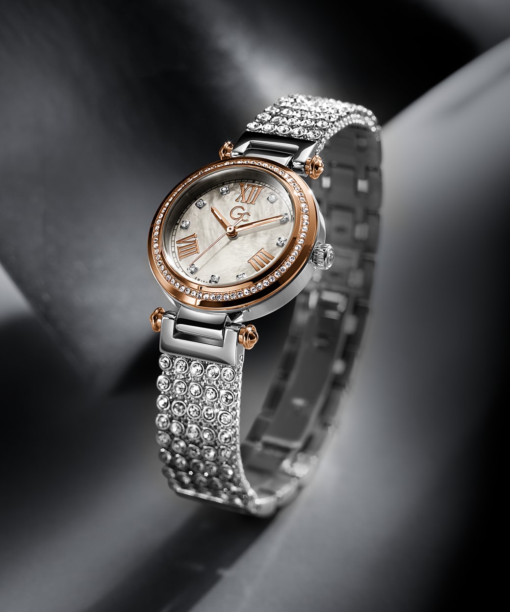 Gc Primechic Mid Size Metal Guess Watches