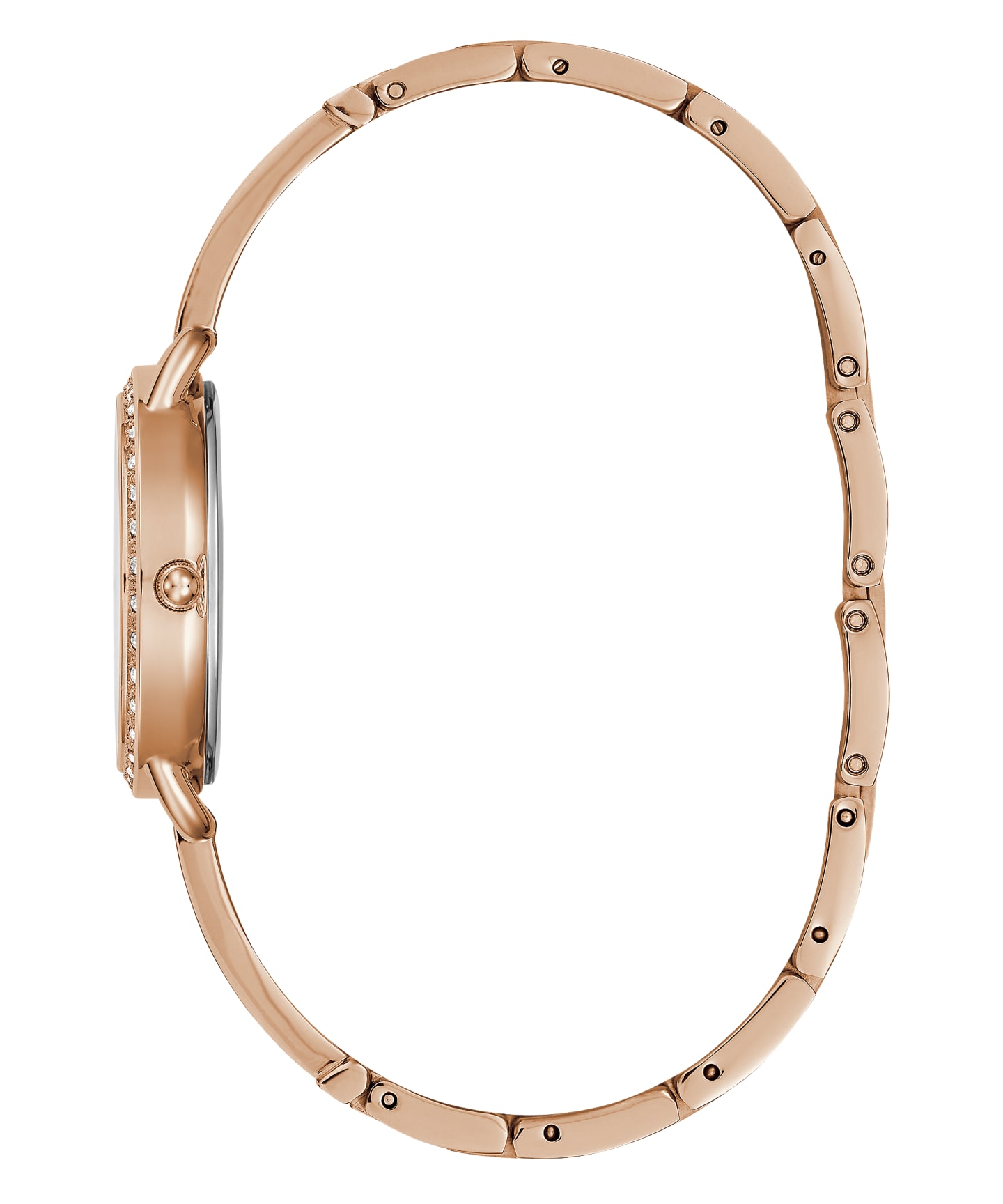 Rose Gold Tone Case Rose Gold Tone Stainless Steel Watch large
