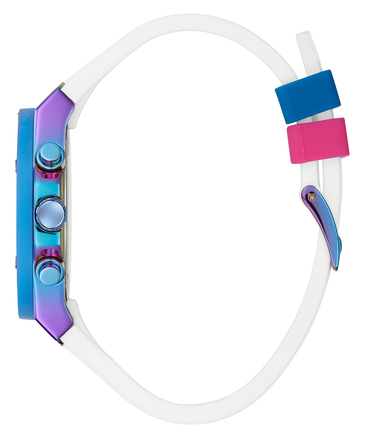 GUESS WORN WITH PRIDE TIE-DYE WATCH large