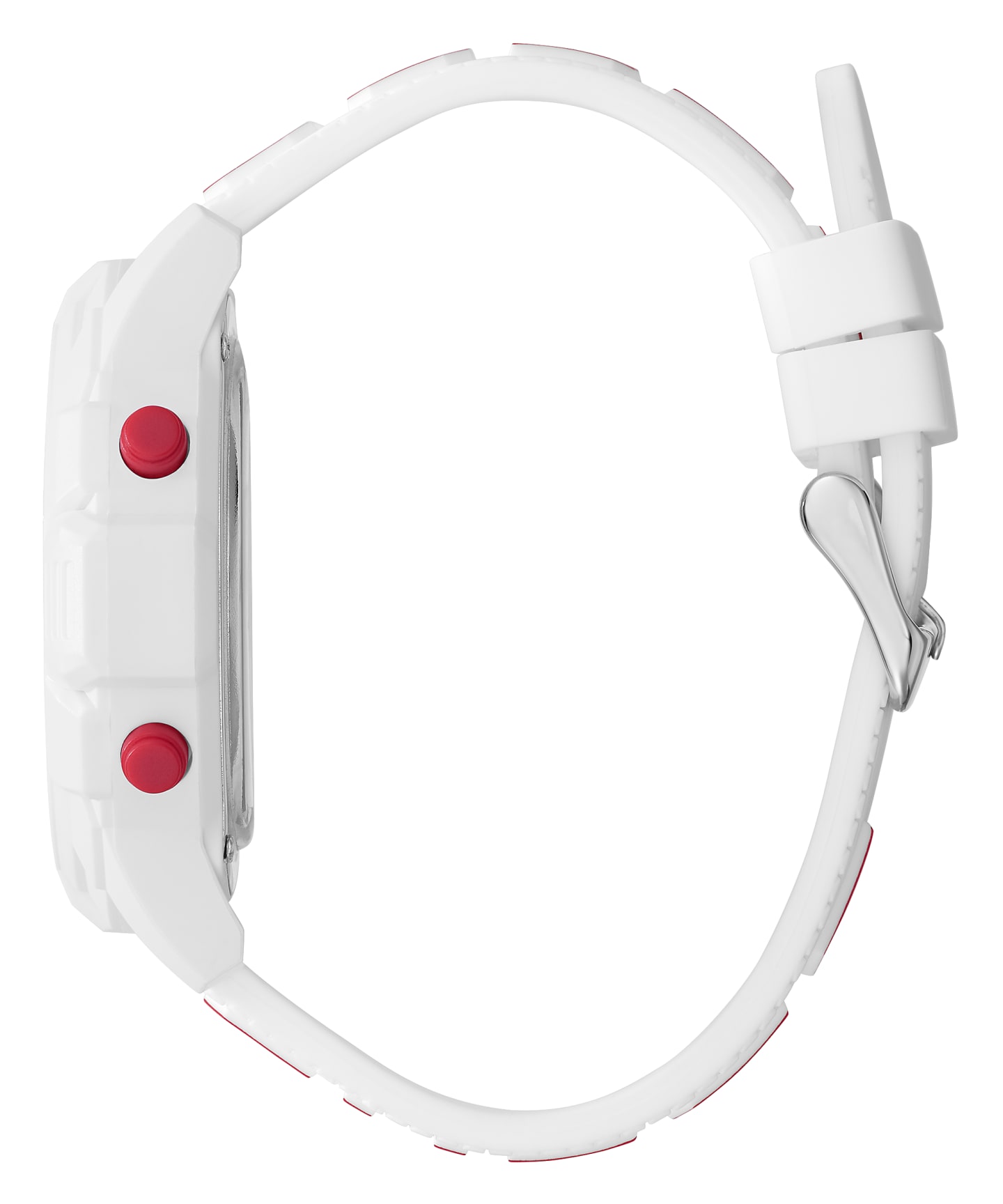 White Case White Silicone Watch large