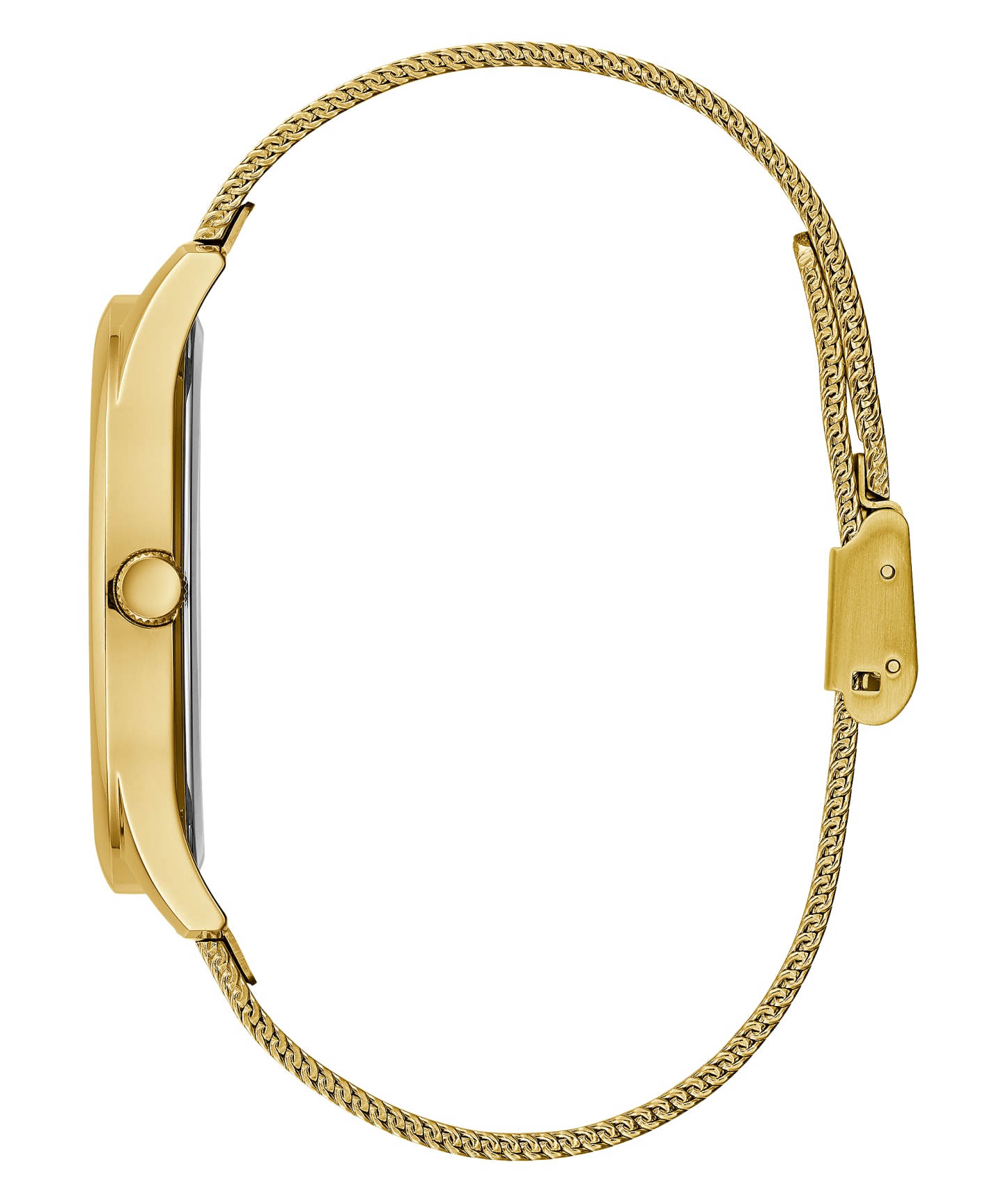 Gold Tone Case Gold Tone Stainless Steel Watch large