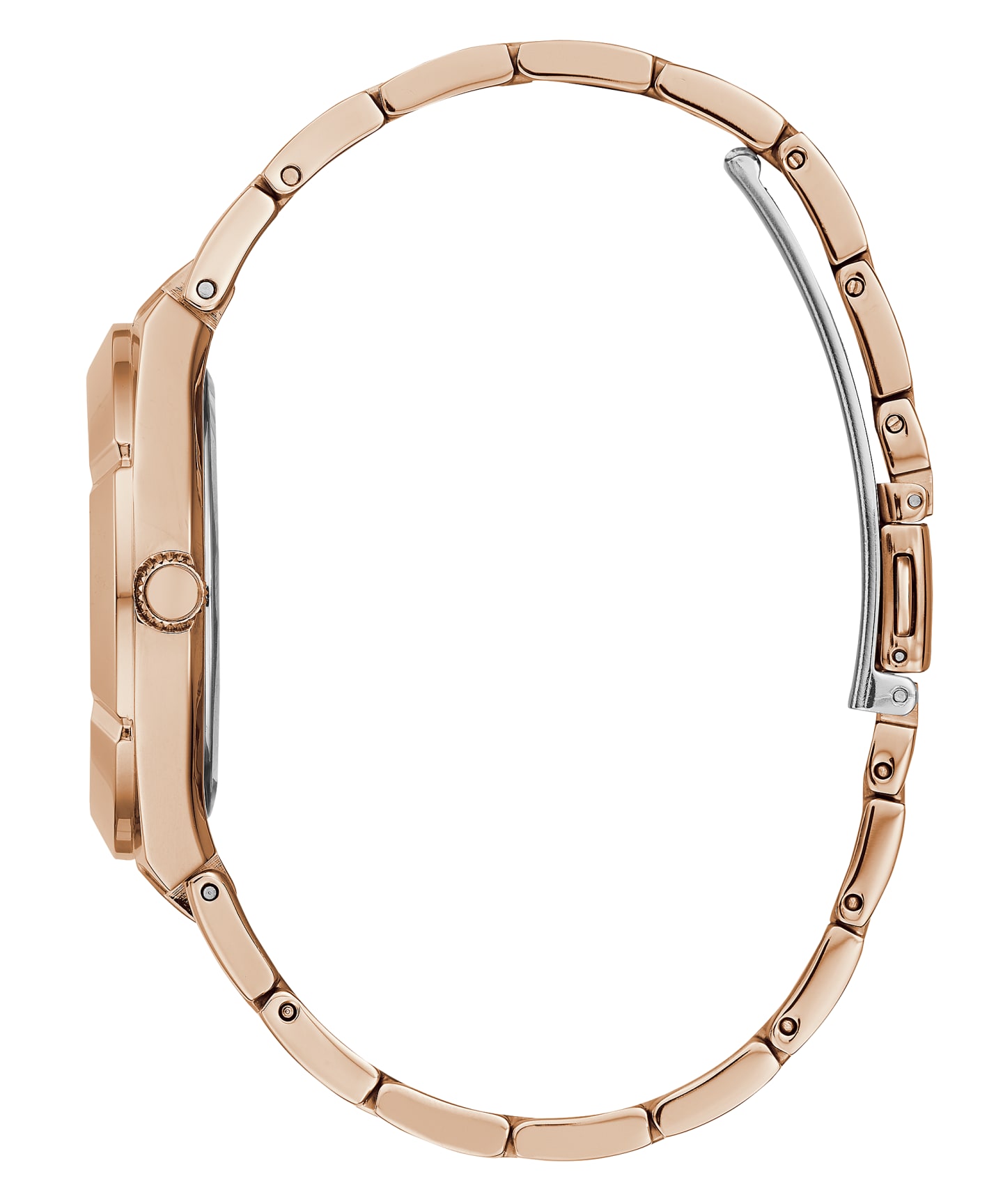 Rose Gold Tone Case Rose Gold Tone Stainless Steel Watch large