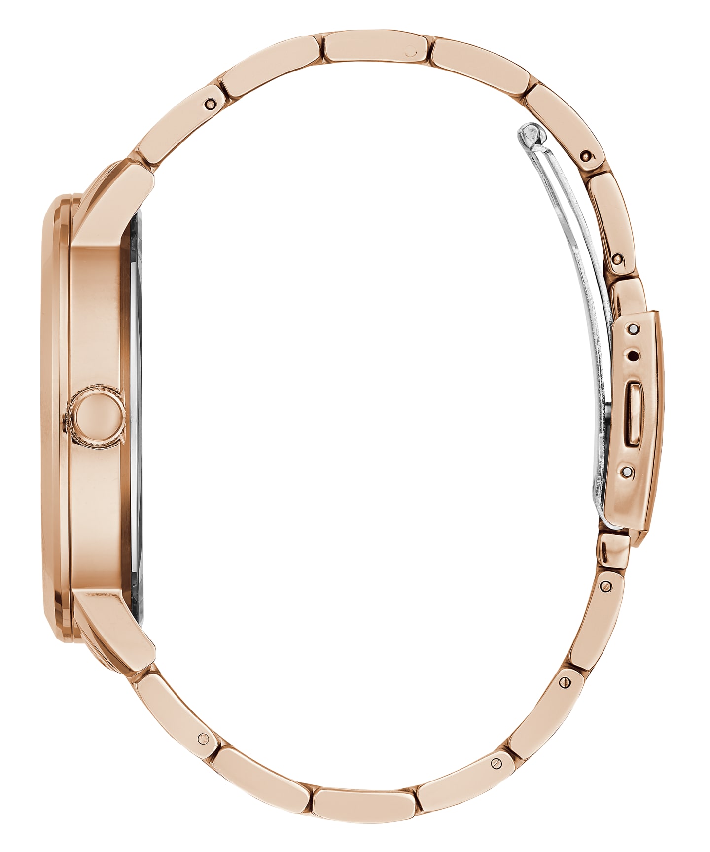 Rose Gold Tone Case Rose Gold Tone Stainless Steel Watch large