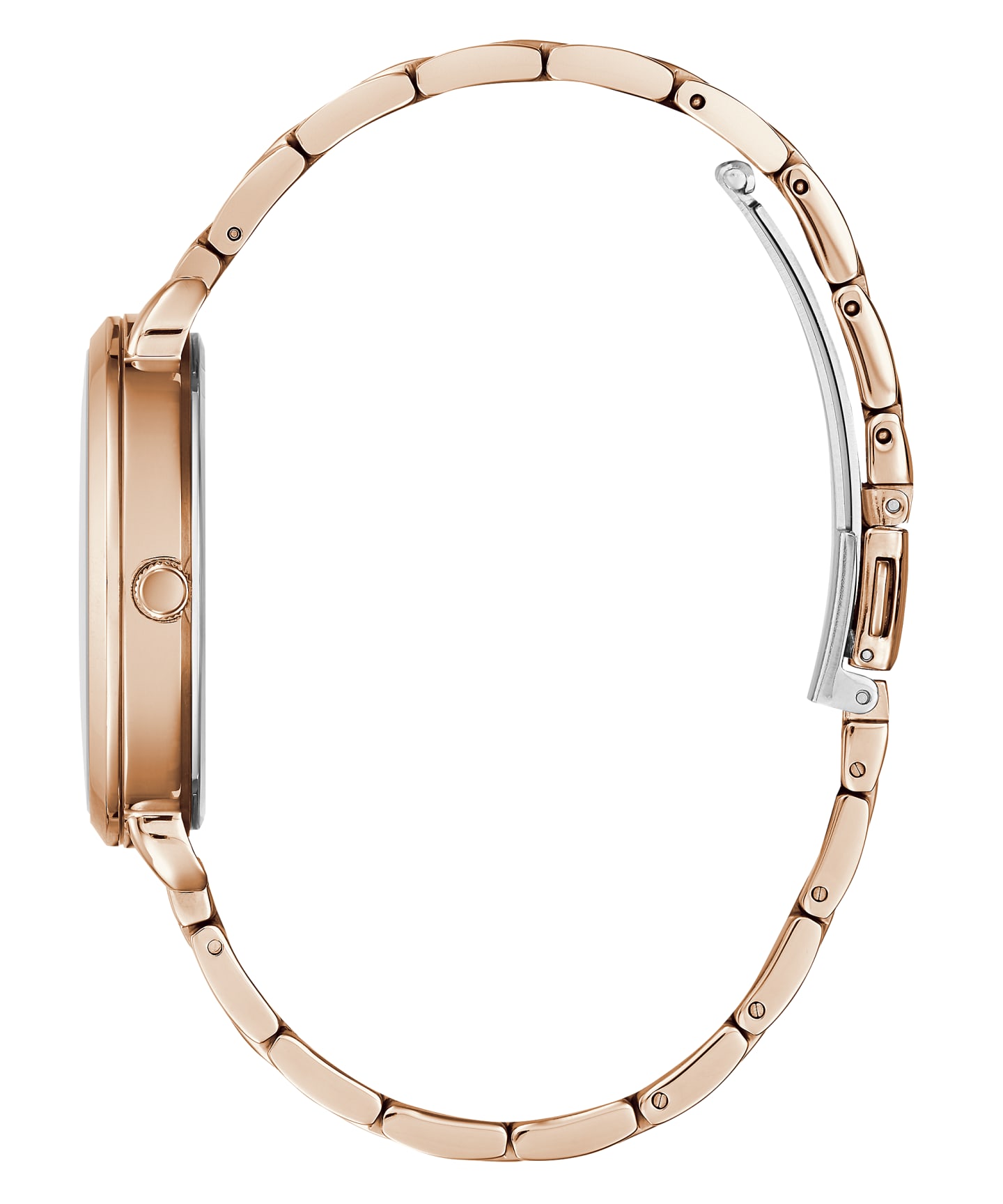 Rose Gold Tone Case Rose Gold Tone Stainless Steel Watch large