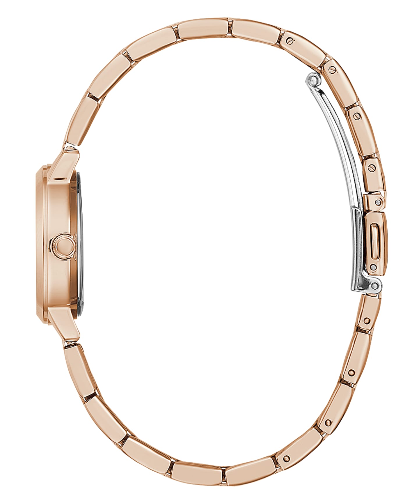 Rose Gold Tone Case Rose Gold Tone Stainless Steel Watch large