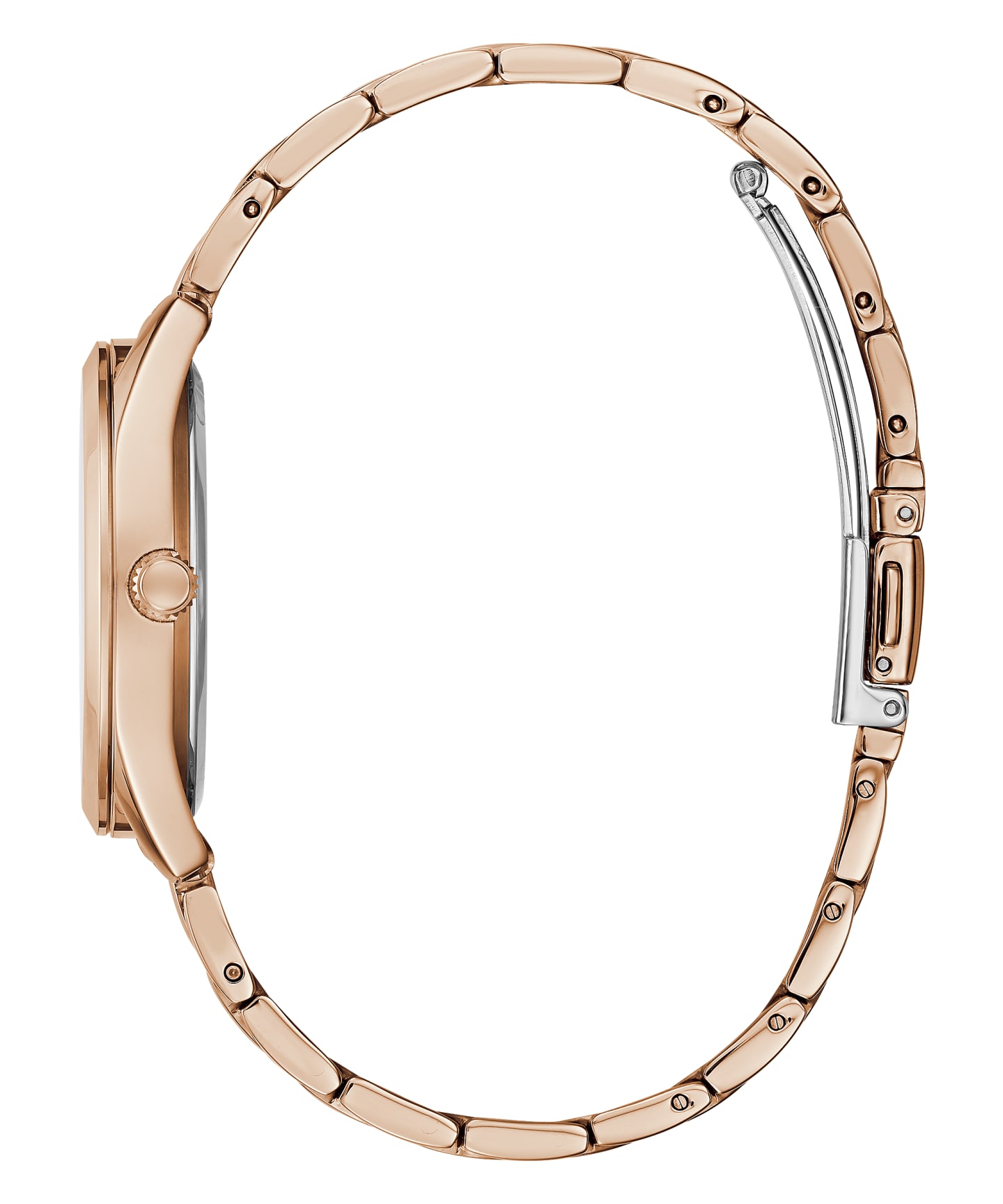 Rose Gold Tone Case Rose Gold Tone Stainless Steel Watch large
