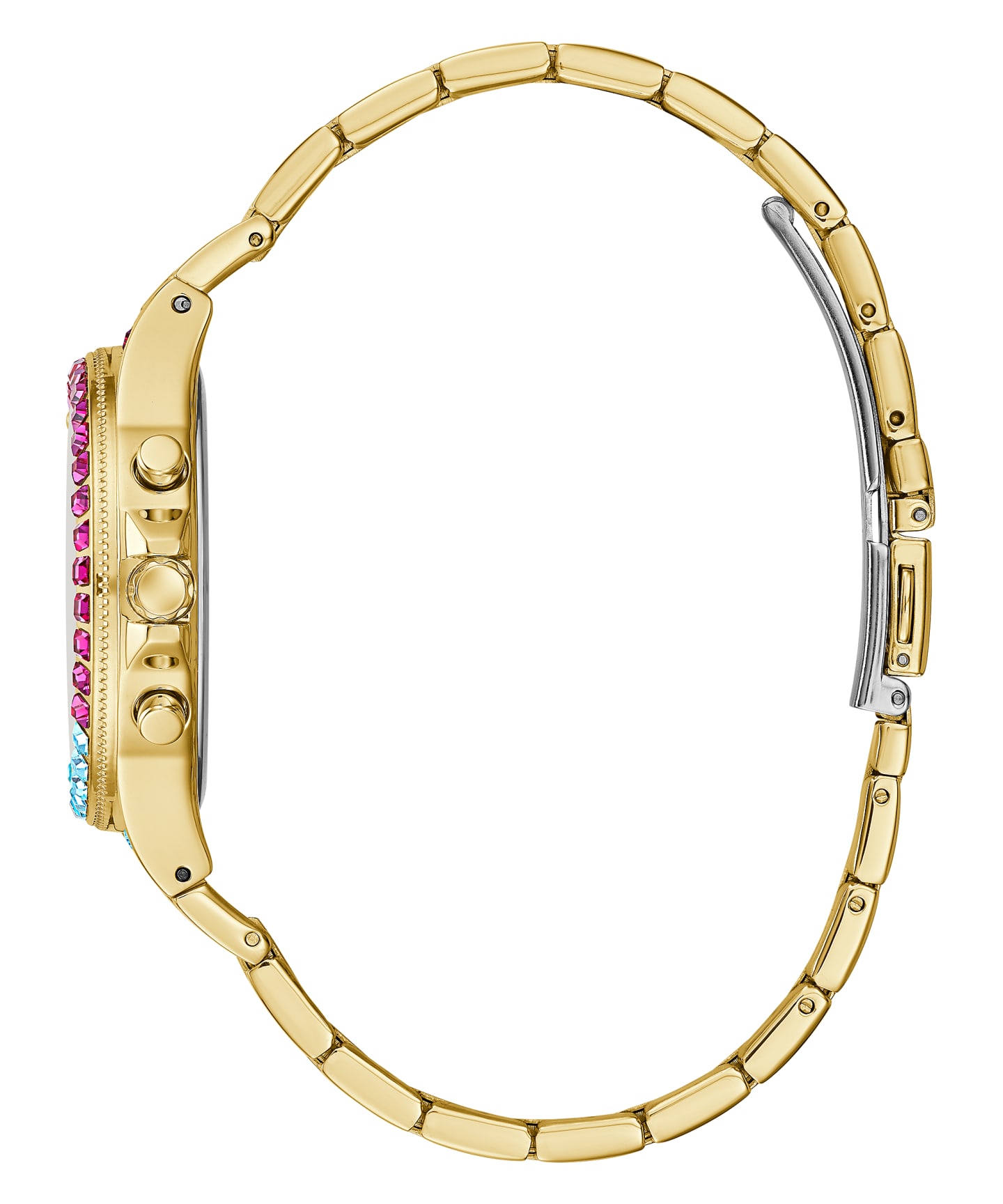GUESS LOVE IS LOVE OMBRE PRIDE WATCH large