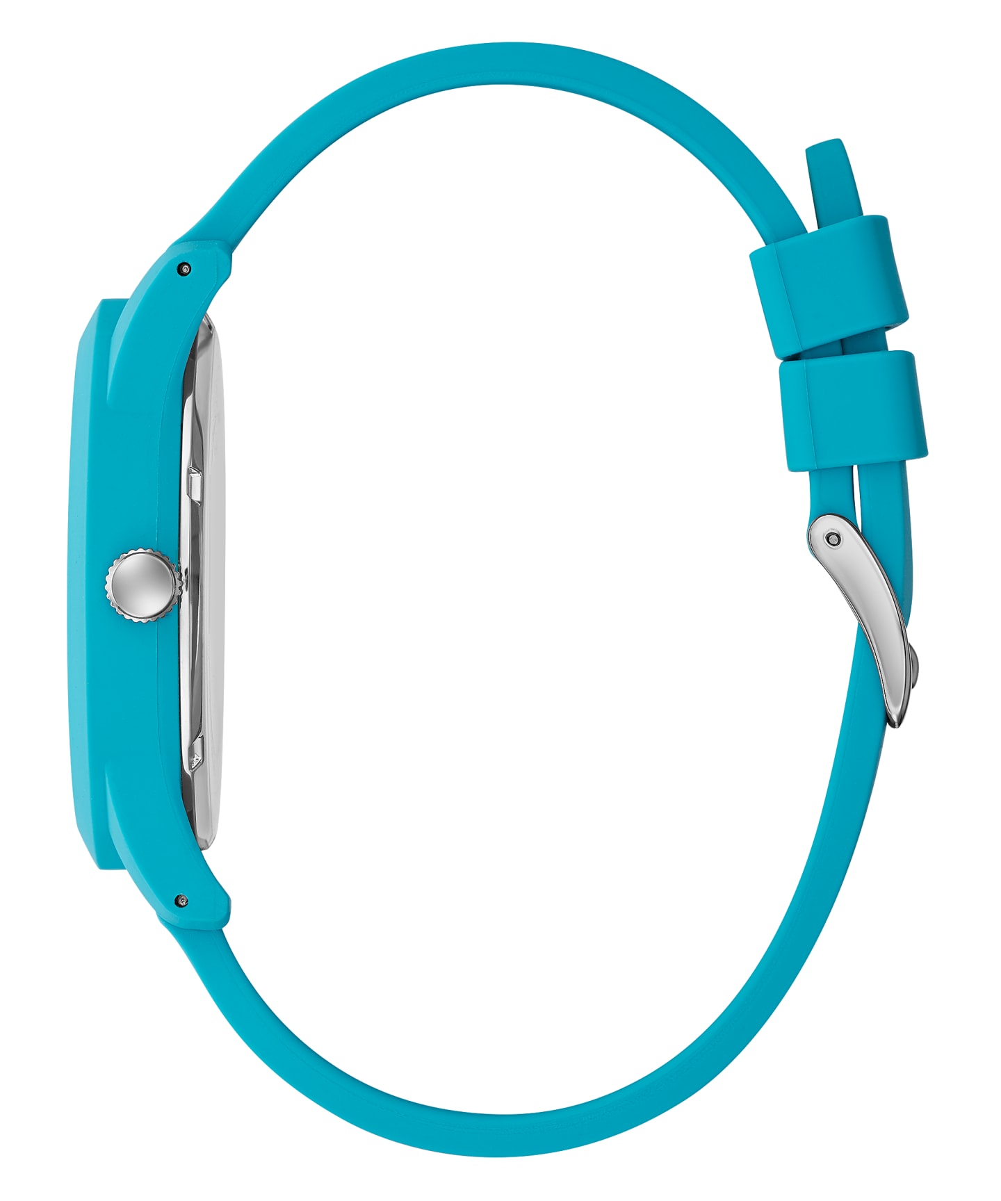 Case Turquoise Silicone Watch large