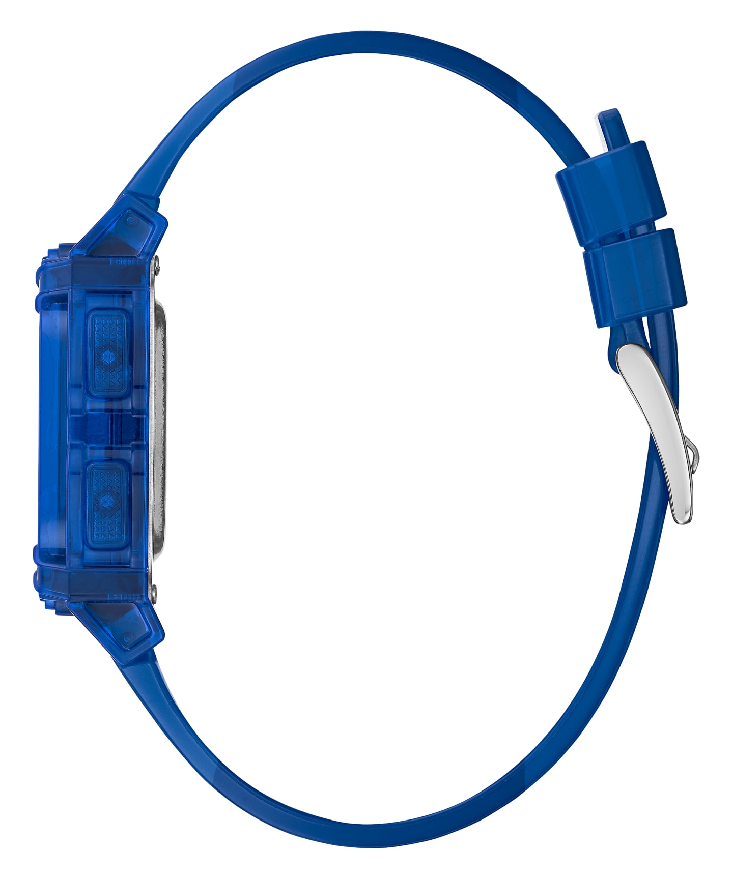 Blue Case Blue PU Watch large