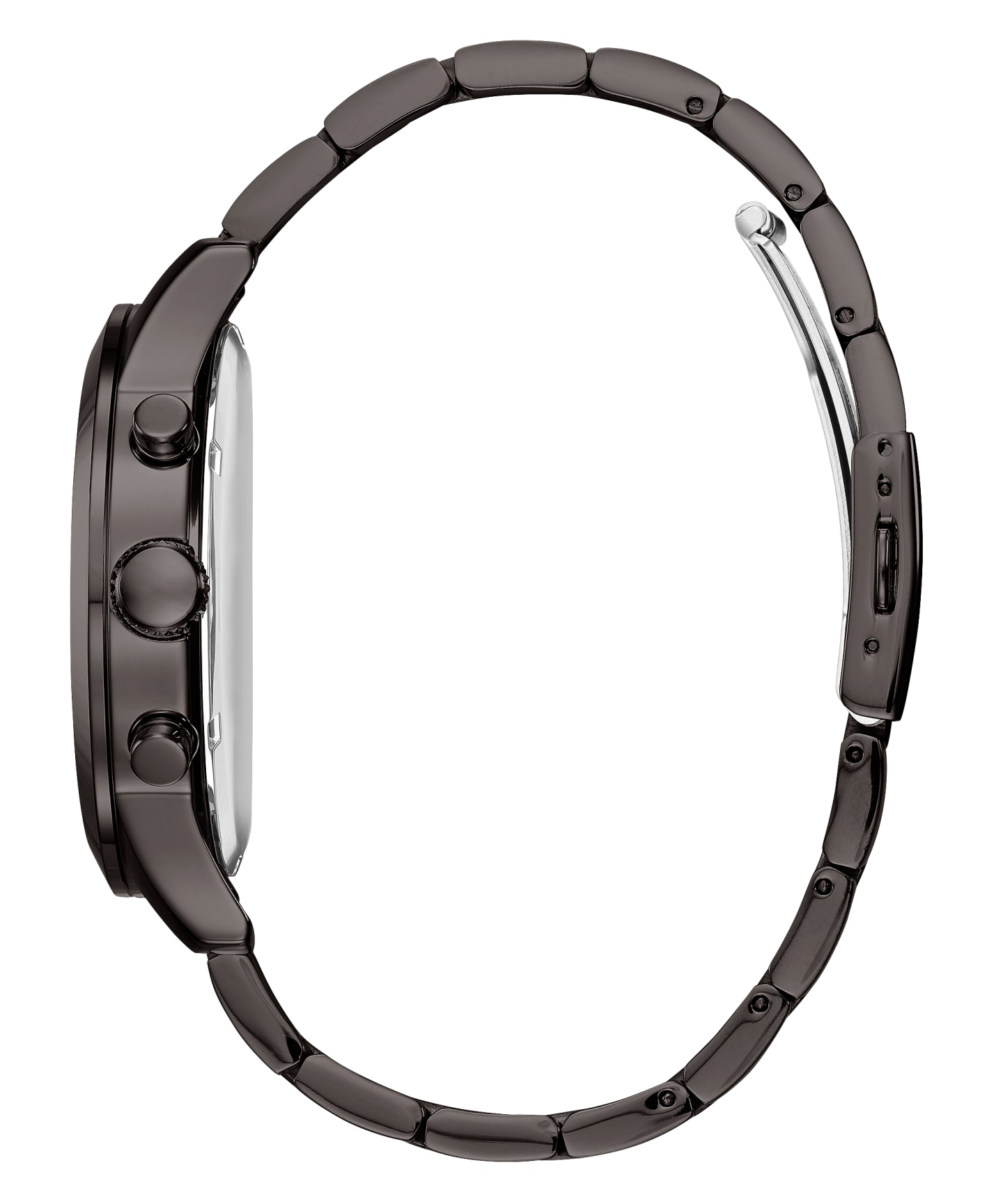 Gunmetal Case Gunmetal Stainless Steel Watch large