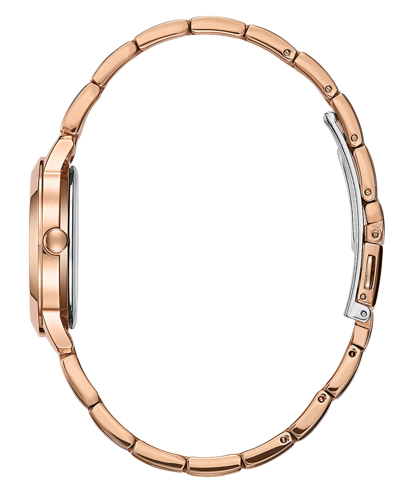Rose Gold Tone Case Rose Gold Tone Stainless Steel Watch large