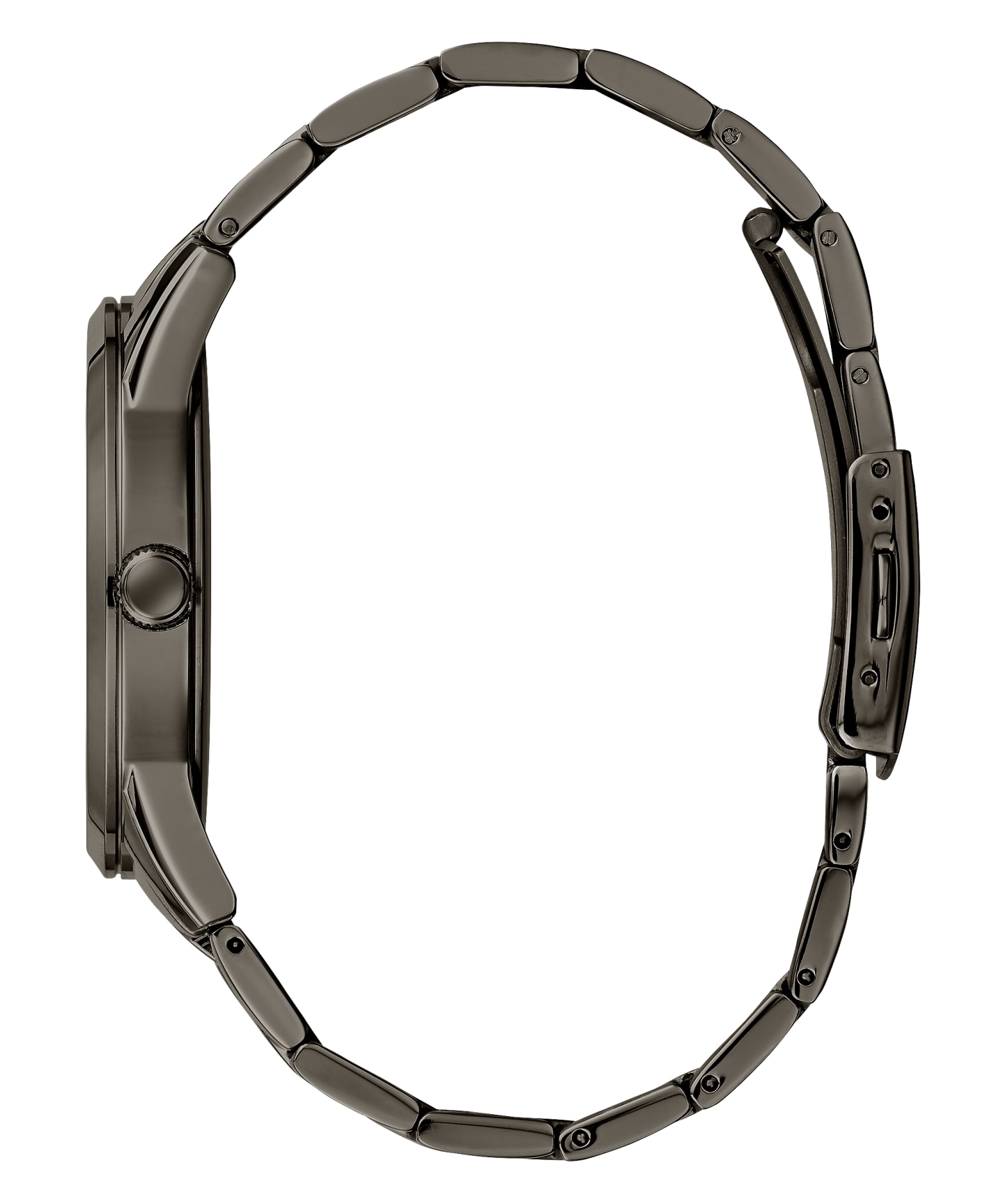 Gunmetal Case Gunmetal Stainless Steel Watch large