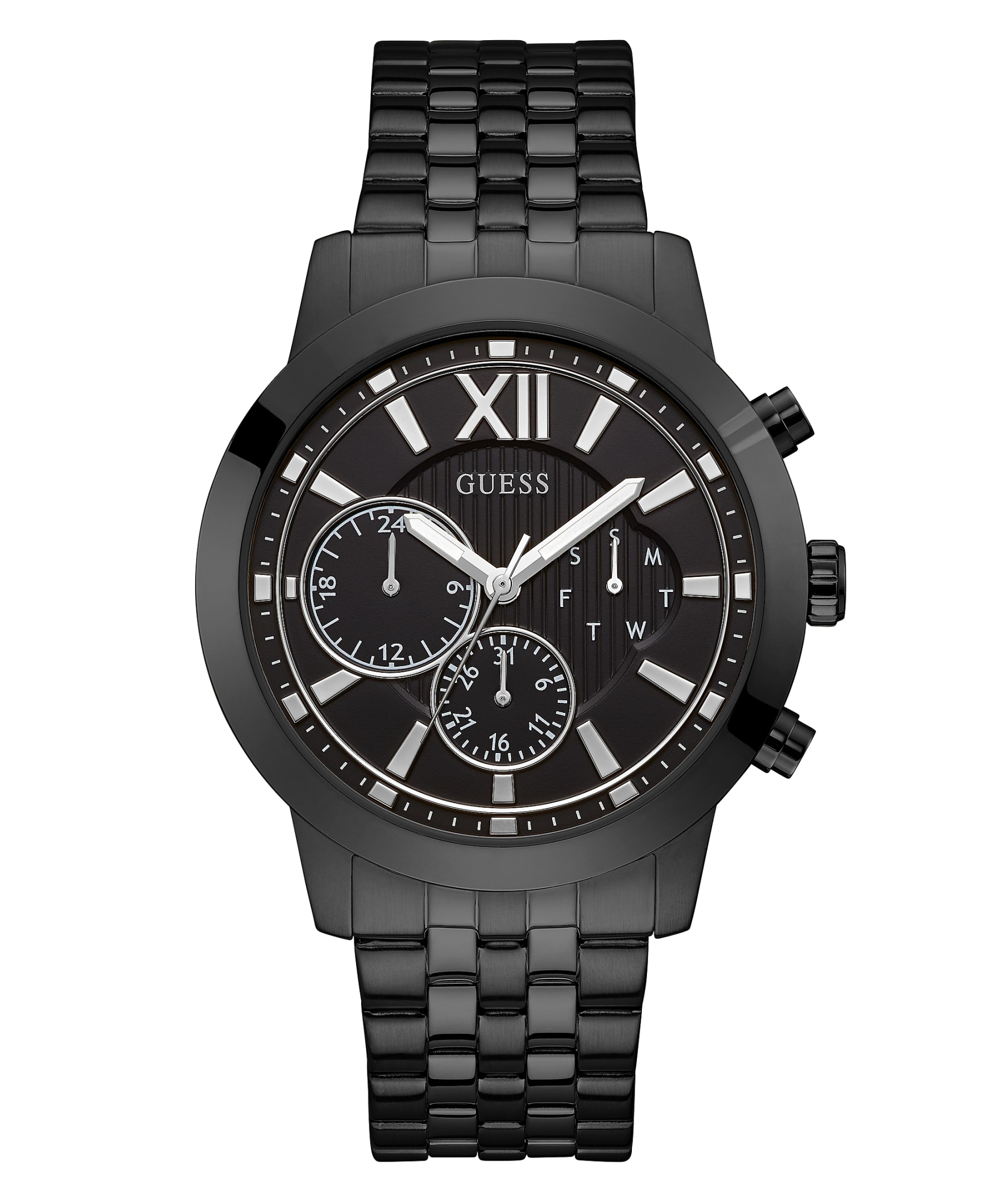 Black Case Black Stainless Steel Watch - GUESS Watches