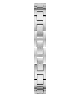 Silver Tone Case Silver Tone Stainless Steel Watch  large