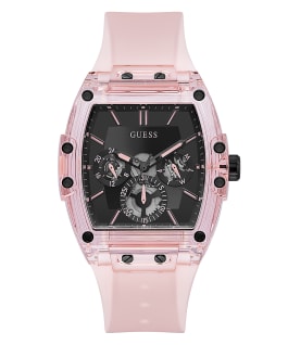 SPORTING PINK LIMITED EDITION 43MM PINK &amp; BLACK WATCH  large