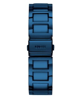 Blue Case Blue Stainless Steel Watch  large