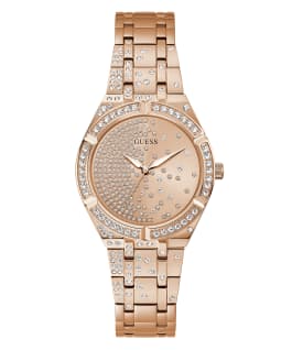 Rose Gold Tone Case Rose Gold Tone Stainless Steel Watch  large