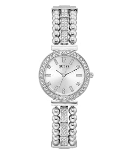 Womens Accessories Watches Guess W0556l9 Quartz Watch in Metallic 