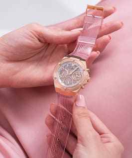ECO-FRIENDLY PINK BIO-BASED WATCH  large