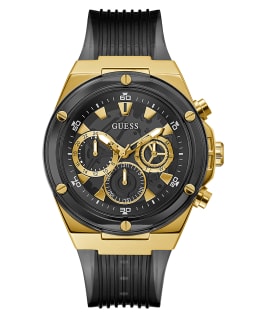 ECO-FRIENDLY GOLD AND BLACK BIO-BASED WATCH  large