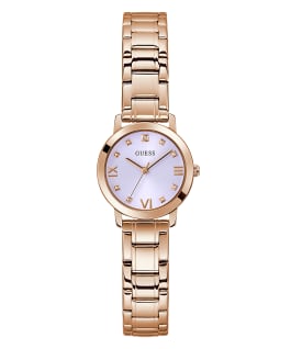 Rose Gold Tone Case Rose Gold Tone Stainless Steel Watch  large
