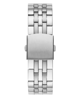 Silver Tone Case Silver Tone Stainless Steel Watch  large